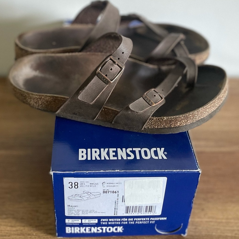 Birkenstock Mayari mocca size 38